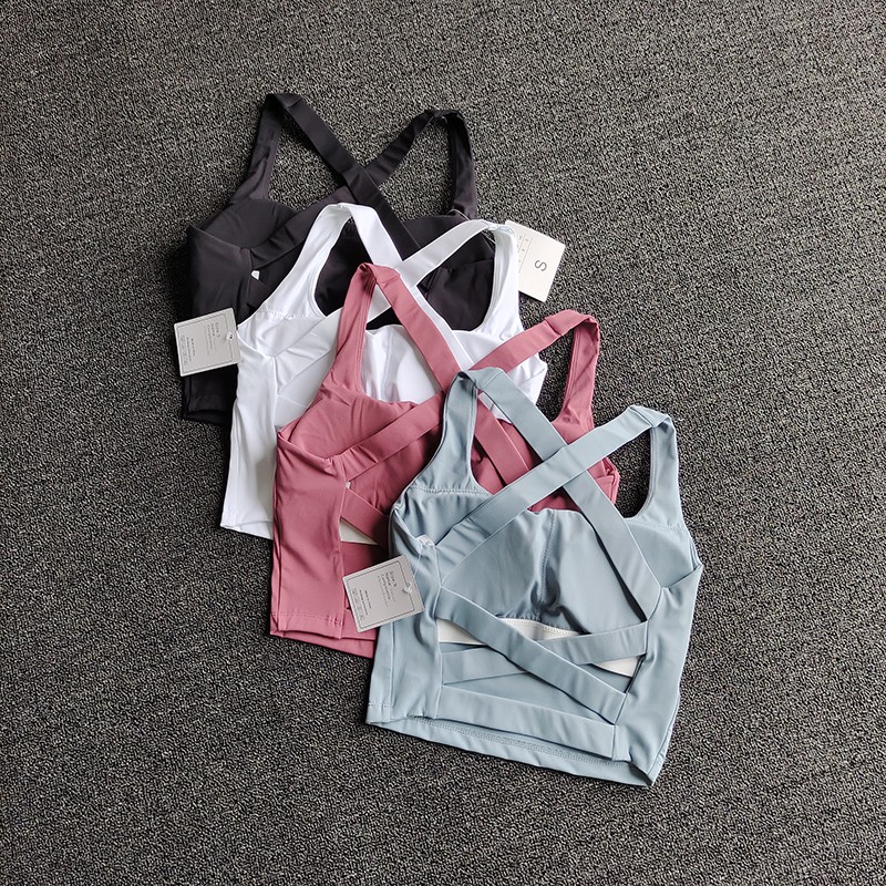 Women Sports Bra Top Push Up F - Bralette Triangle Set 评论和价格