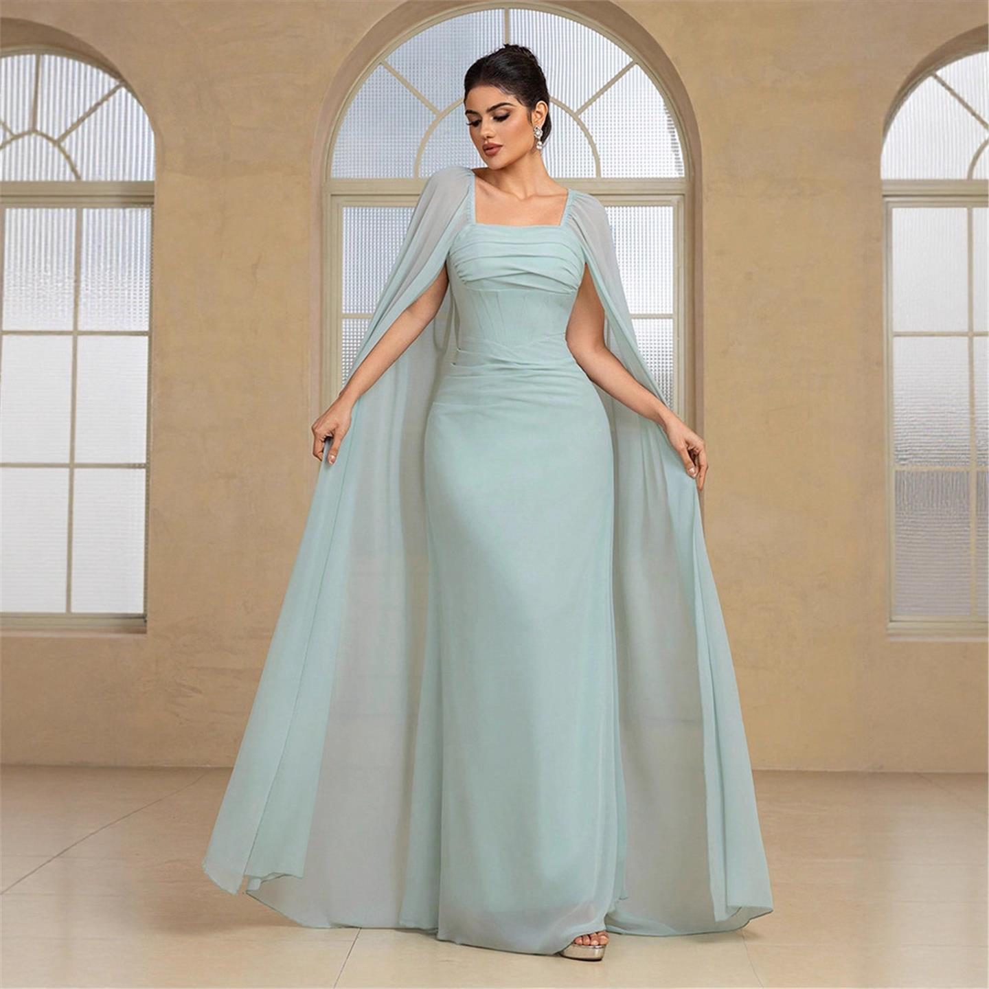 Elegant Long Evening Dress Pur - Linen Dress Wrap 评论和价格