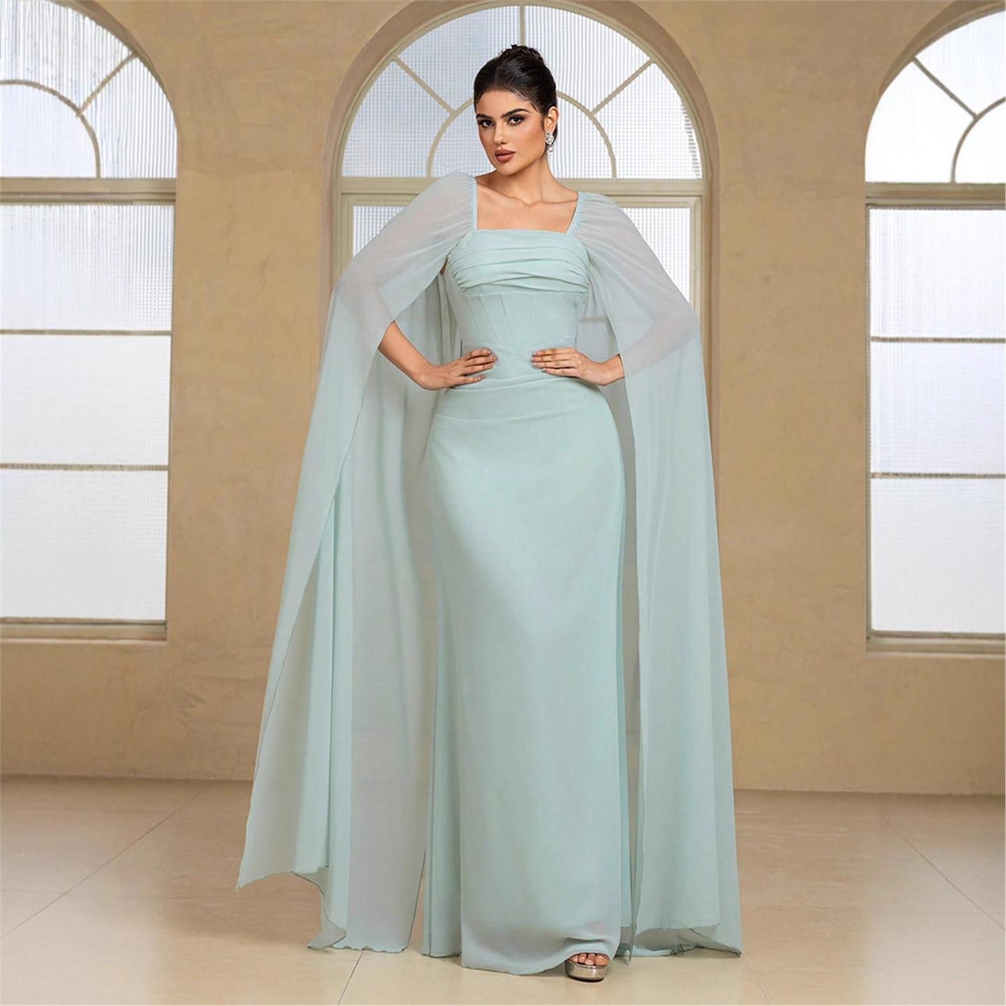 Elegant Long Evening Dress Pur - Linen Dress Wrap 评论和价格