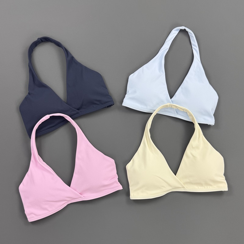 Gym Top Women Halter Neck Spor - Crop Top Crochet 评论和价格